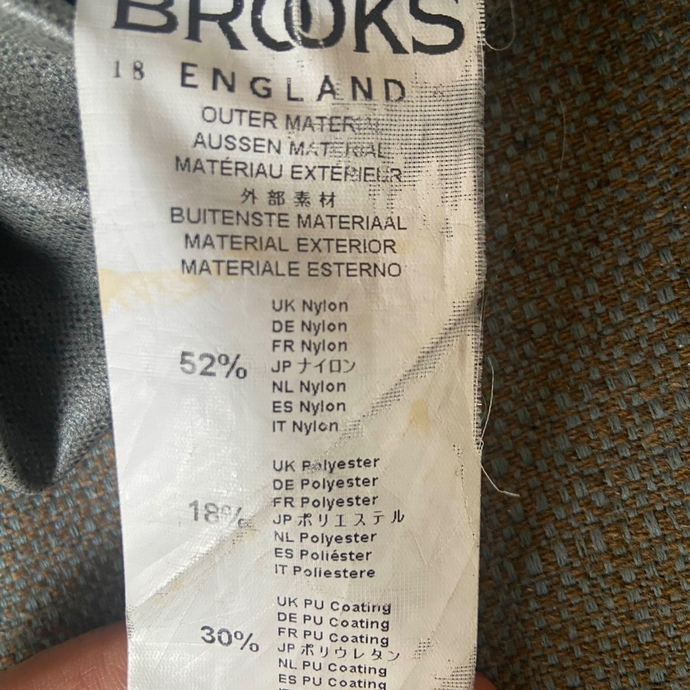 Brooks England Pickwick Tex Nylon Backpack 12L Grey - Picture 2 of 10